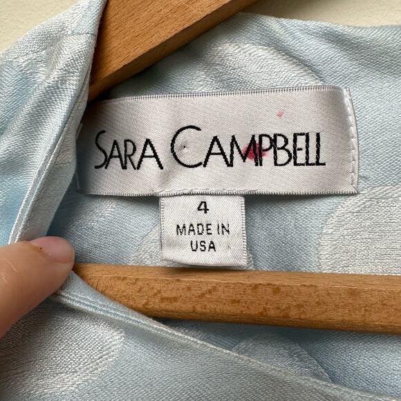 Sara Campbell Dress - Size 4 - Made in USA - Picture 2 of 9